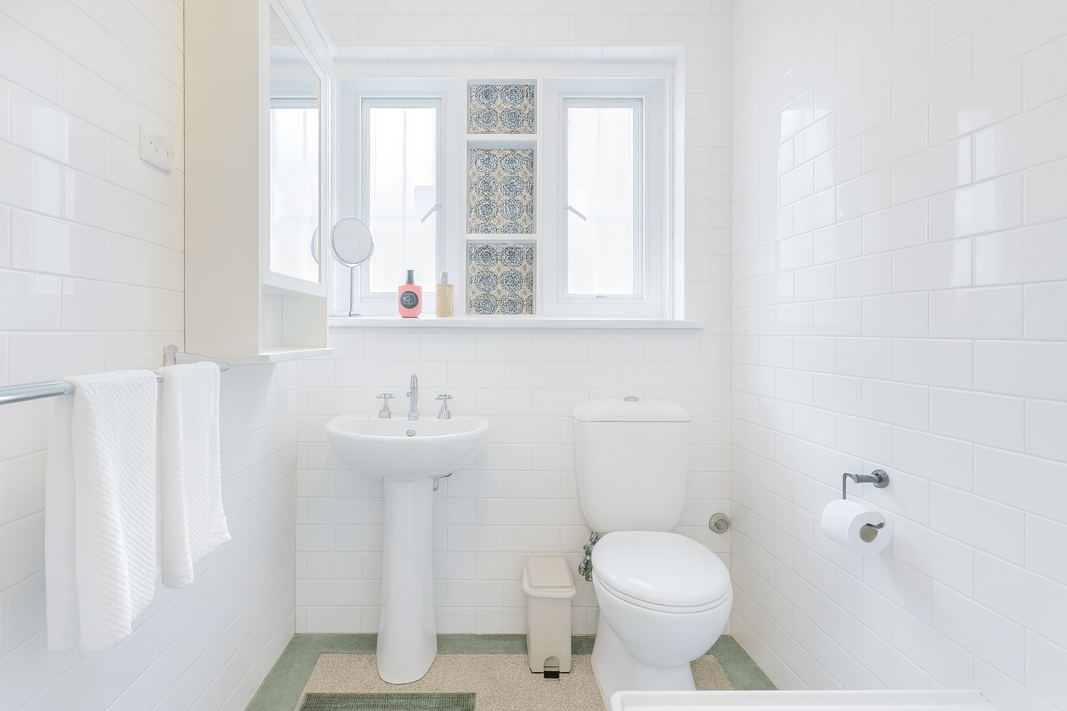 AI enhanced real estate photo - professional property listing quality