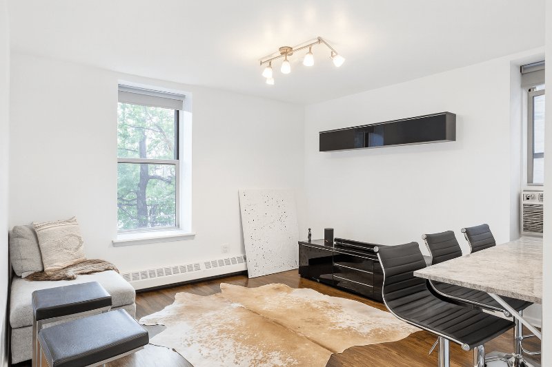 Foto immobiliare dopo l'ottimizzazione con AI: luminosa e nitida