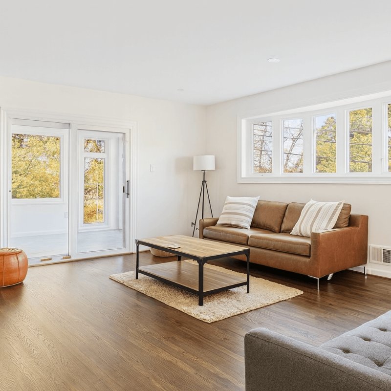 Dopo - soggiorno con esposizione bilanciata e colori accurati