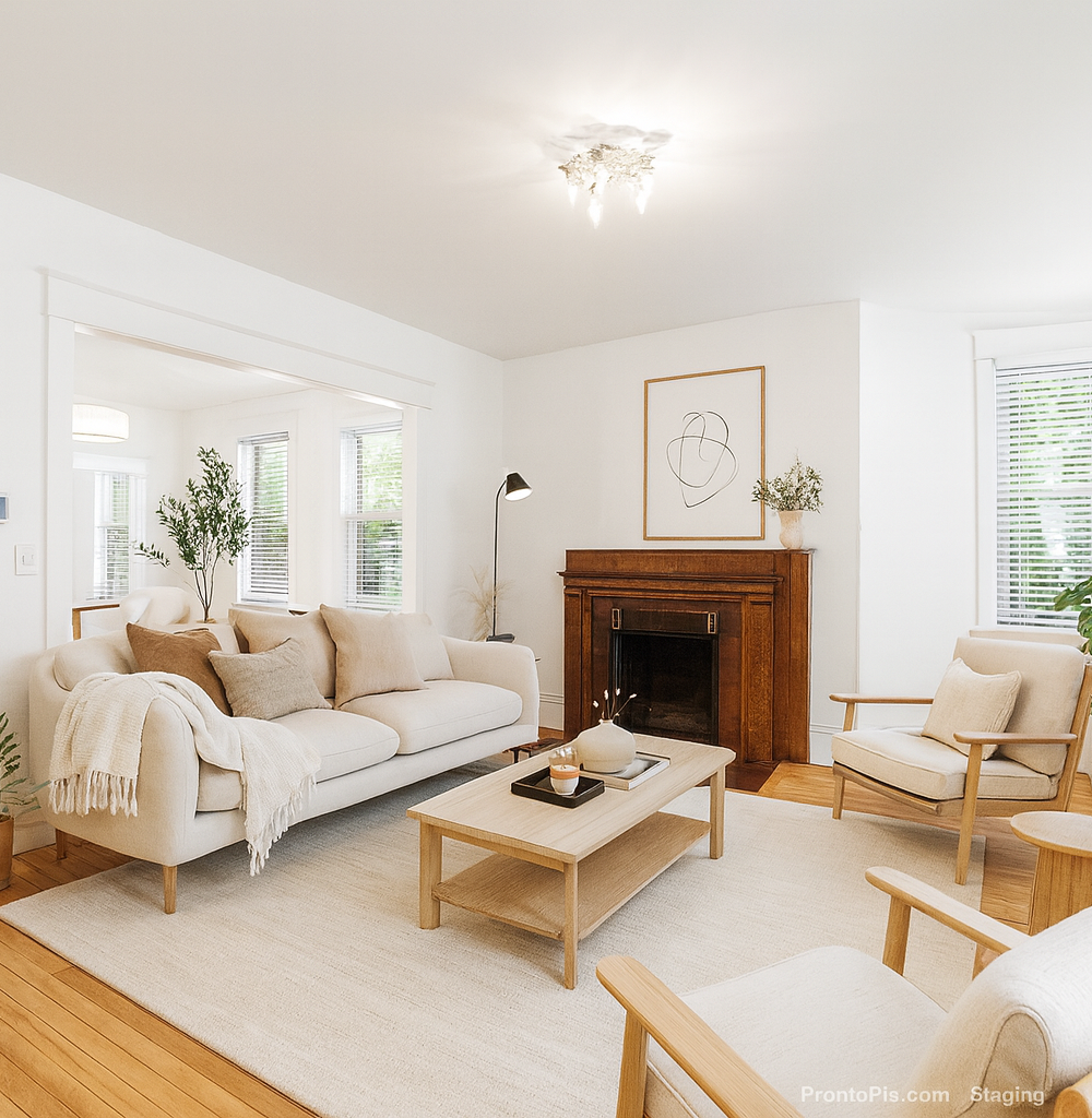 Scandinavian virtual staging